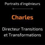 Portrait ingénieur Charles Directeur Transitions et Transformations 2